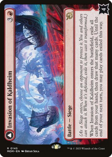 March of the Machine - 145 - Invasion of Kaldheim // Pyre of the World Tree - Rare - C - Non-foil