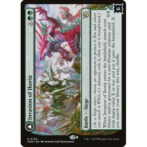 March of the Machine - 190 - Invasion of Ikoria // Zilortha, Apex of Ikoria - Rare - C - Non-foil