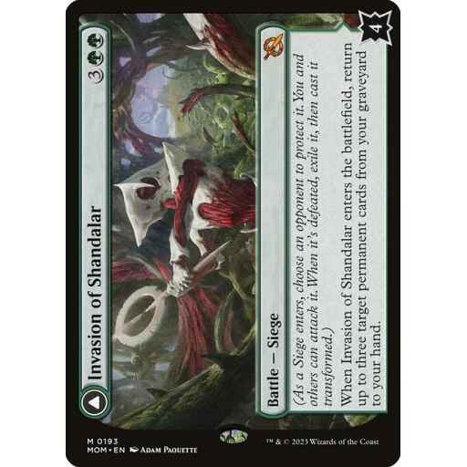 March of the Machine - 193 - Invasion of Shandalar // Leyline Surge - Mythic - C - Non-foil