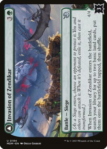 March of the Machine - 194 - Invasion of Zendikar // Awakened Skyclave - Uncommon - C - Non-foil
