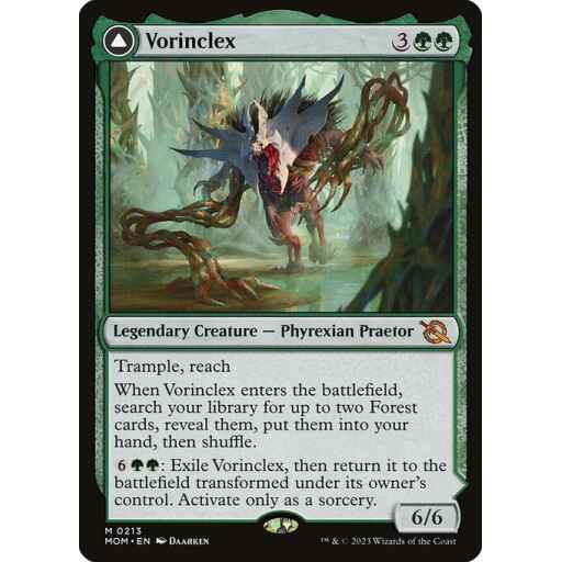 March of the Machine - 213 - Vorinclex // The Grand Evolution - Mythic - C - Non-foil