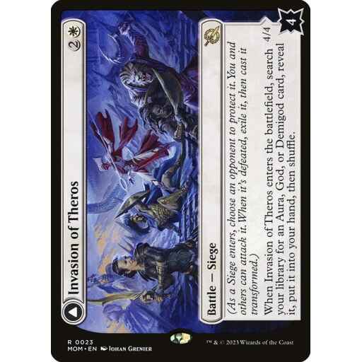 March of the Machine - 23 - Invasion of Theros // Ephara, Ever-Sheltering - Rare - C - Non-foil