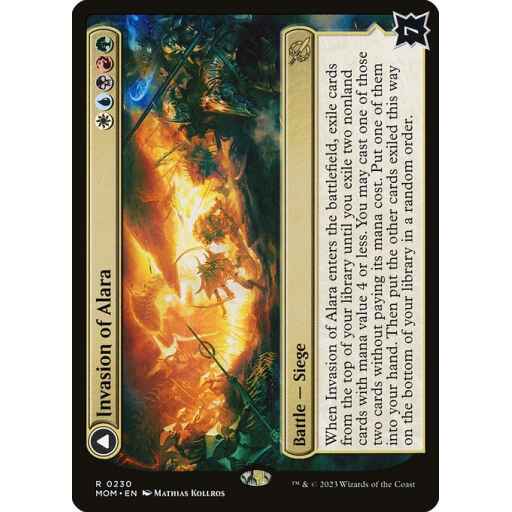 March of the Machine - 230 - Invasion of Alara // Awaken the Maelstrom - Rare - C - Foil