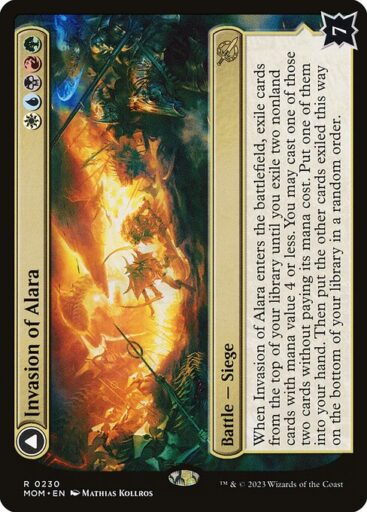 March of the Machine - 230 - Invasion of Alara // Awaken the Maelstrom - Rare - C - Non-foil
