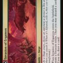 March of the Machine - 233 - Invasion of Ergamon // Truga Cliffcharger - Uncommon - C - Foil