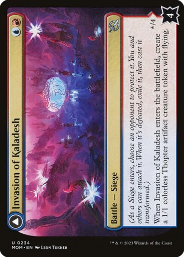 March of the Machine - 234 - Invasion of Kaladesh // Aetherwing, Golden-Scale Flagship - Uncommon - C - Non-foil