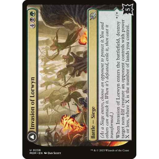 March of the Machine - 236 - Invasion of Lorwyn // Winnowing Forces - Uncommon - C - Non-foil