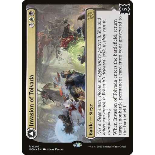 March of the Machine - 241 - Invasion of Tolvada // The Broken Sky - Rare - C - Non-foil