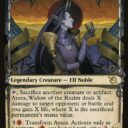 March of the Machine - 296 - Ayara, Widow of the Realm // Ayara, Furnace Queen - Rare - C - Foil