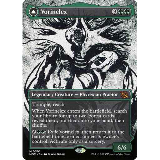 March of the Machine - 301 - Vorinclex // The Grand Evolution - Mythic - C - Non-foil
