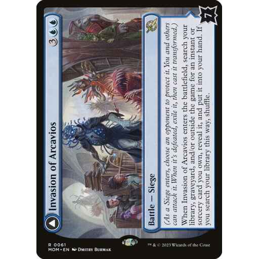 March of the Machine - 61 - Invasion of Arcavios // Invocation of the Founders - Rare - C - Non-foil