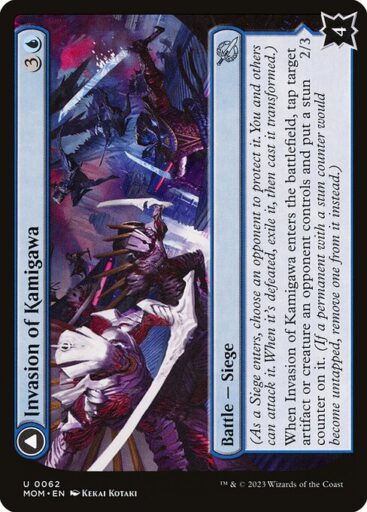 March of the Machine - 62 - Invasion of Kamigawa // Rooftop Saboteurs - Uncommon - C - Non-foil