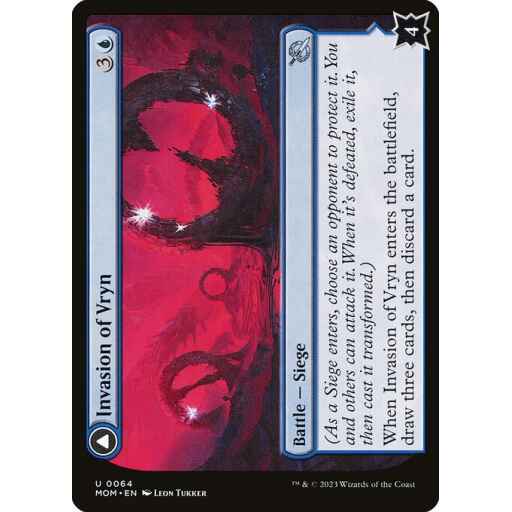 March of the Machine - 64 - Invasion of Vryn // Overloaded Mage-Ring - Uncommon - C - Non-foil