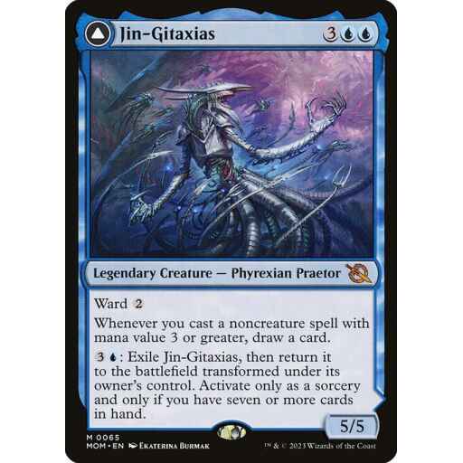 March of the Machine - 65 - Jin-Gitaxias // The Great Synthesis - Mythic - C - Non-foil