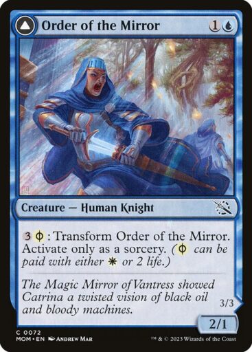 March of the Machine - 72 - Order of the Mirror // Order of the Alabaster Host - Common - C - Non-foil