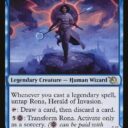 March of the Machine - 75 - Rona, Herald of Invasion // Rona, Tolarian Obliterator - Rare - C - Foil