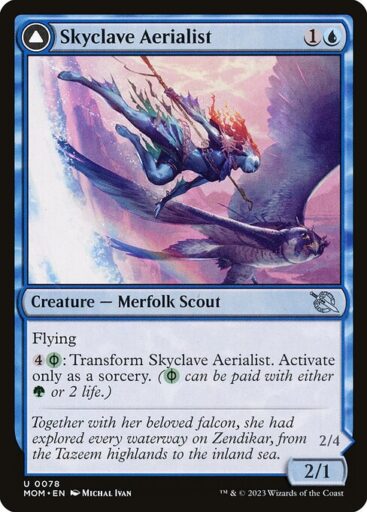 March of the Machine - 78 - Skyclave Aerialist // Skyclave Invader - Uncommon - C - Non-foil