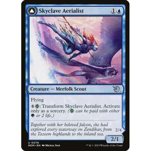 March of the Machine - 78 - Skyclave Aerialist // Skyclave Invader - Uncommon - C - Non-foil