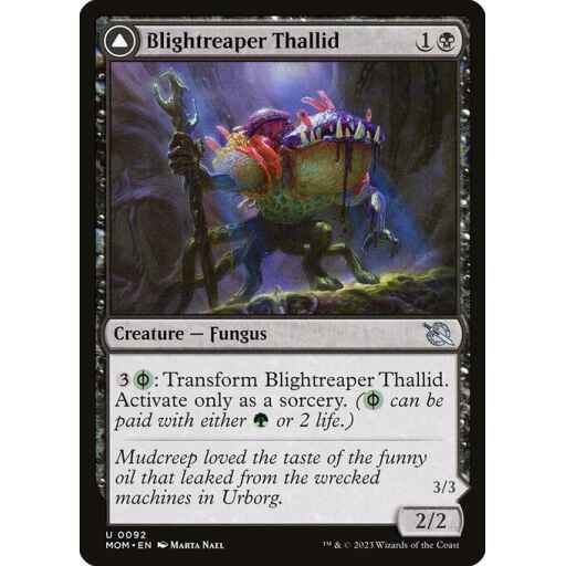 March of the Machine - 92 - Blightreaper Thallid // Blightsower Thallid - Uncommon - C - Non-foil