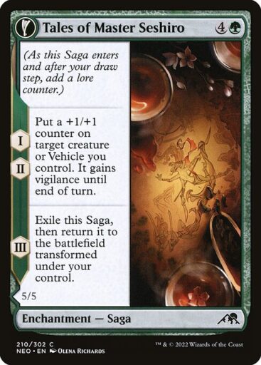 Kamigawa: Neon Dynasty - 210 - Tales of Master Seshiro // Seshiro's Living Legacy - Common - C - Non-foil