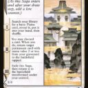Kamigawa: Neon Dynasty - 354 - The Restoration of Eiganjo // Architect of Restoration - Rare - C - Non-foil