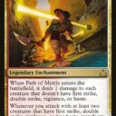 Rivals of Ixalan - 165 - Path of Mettle // Metzali, Tower of Triumph - Rare - C - Foil