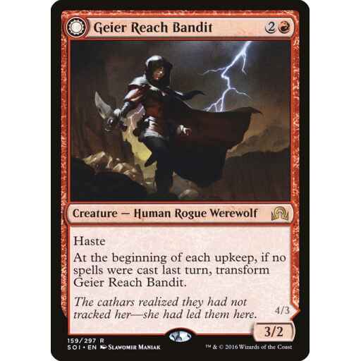 Shadows over Innistrad - 159 - Geier Reach Bandit // Vildin-Pack Alpha - Rare - C - Non-foil