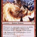Strixhaven: School of Mages - 150 - Flamescroll Celebrant // Revel in Silence - Rare - C - Non-foil