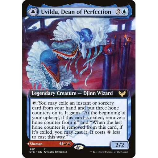 Strixhaven: School of Mages - 332 - Uvilda, Dean of Perfection // Nassari, Dean of Expression - Rare - C - Non-foil