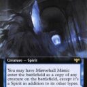 Innistrad: Crimson Vow - 361 - Mirrorhall Mimic // Ghastly Mimicry - Rare - C - Foil