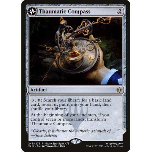 Ixalan - 249 - Thaumatic Compass // Spires of Orazca - Rare - C - Non-foil