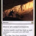 Zendikar Rising - 30 - Ondu Inversion // Ondu Skyruins - Rare - C - Foil