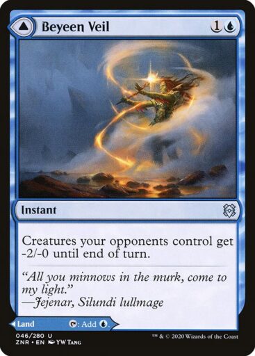 Zendikar Rising - 46 - Beyeen Veil // Beyeen Coast - Uncommon - C - Non-foil