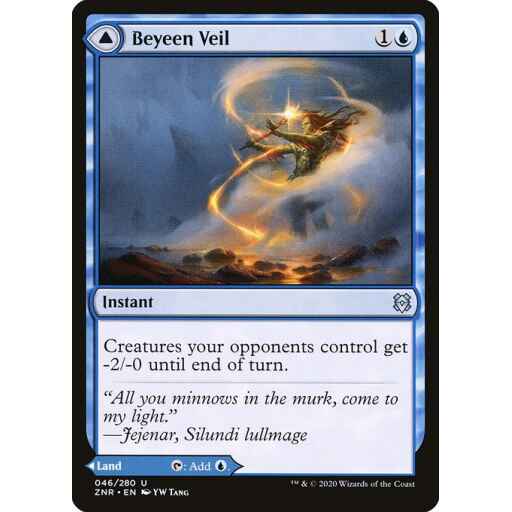 Zendikar Rising - 46 - Beyeen Veil // Beyeen Coast - Uncommon - C - Non-foil