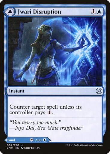 Zendikar Rising - 64 - Jwari Disruption // Jwari Ruins - Uncommon - C - Non-foil