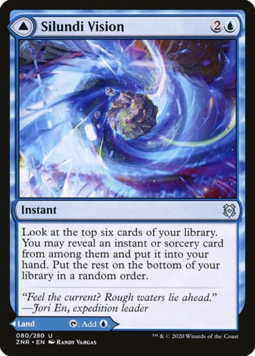 Zendikar Rising - 80 - Silundi Vision // Silundi Isle - Uncommon - C - Non-foil