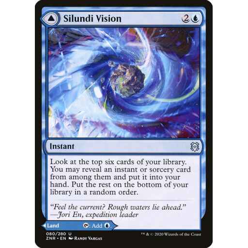 Zendikar Rising - 80 - Silundi Vision // Silundi Isle - Uncommon - C - Non-foil
