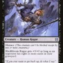 Zendikar Rising - 91 - Blackbloom Rogue // Blackbloom Bog - Uncommon - C - Non-foil