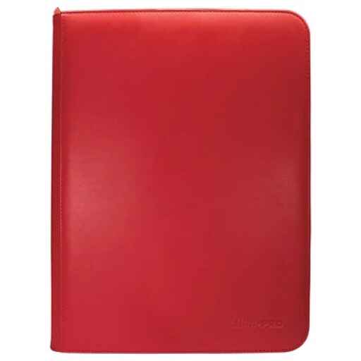 Ultra Pro 9-Pocket Zippered PRO-Binder - Red