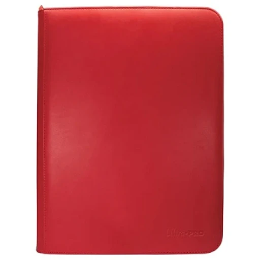 Ultra Pro 9-Pocket Zippered PRO-Binder - Red