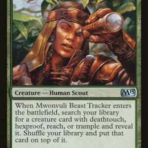 Magic 2013 - 177 - Mwonvuli Beast Tracker - Uncommon - G - Non-foil (Front)