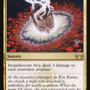 Streets of New Capenna Promos - 192p - Incandescent Aria - Rare - Multi - Non-foil - Promo (Front)