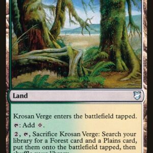 Commander 2018 - 263 - Krosan Verge - Uncommon - C - Non-foil (Front)