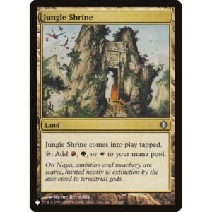 The List - ALA-226 - Jungle Shrine - Uncommon - C - Non-foil (Front)