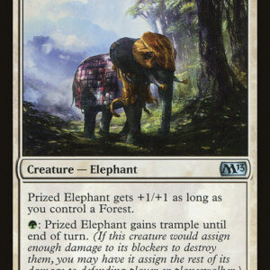 Magic 2013 - 27 - Prized Elephant - Uncommon - W - Non-foil (Front)