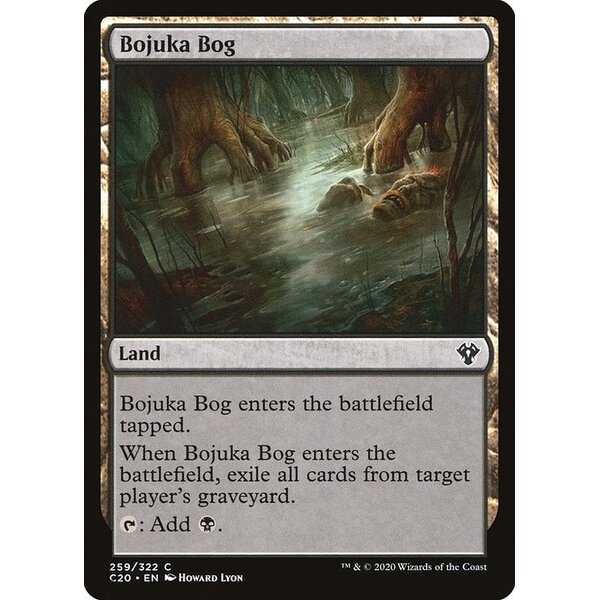Commander 2020 - 259 - Bojuka Bog - Common - C - Non-foil (Front)