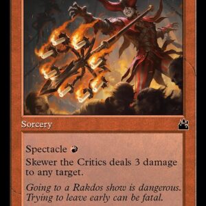 Ravnica Remastered - 340 - Skewer the Critics - Common - R - Non-foil (Front)