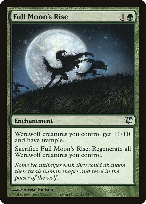 Innistrad - 180 - Full Moon's Rise - Uncommon - G - Non-foil (Front)