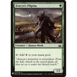The List - MM3-119 - Avacyn's Pilgrim - Common - G - Non-foil (Front)