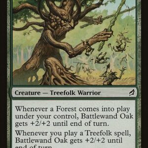 The List - LRW-197 - Battlewand Oak - Common - G - Non-foil (Front)